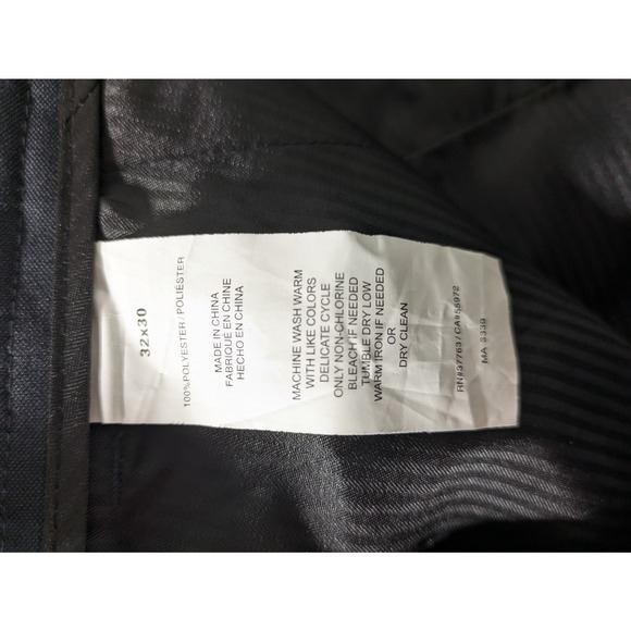 Perry Ellis Portfolio‎ Pants Office Work Dark Grey Mens Size 32x30 - Picture 9 of 9